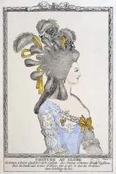 Coiffure au Globe, vers 1780